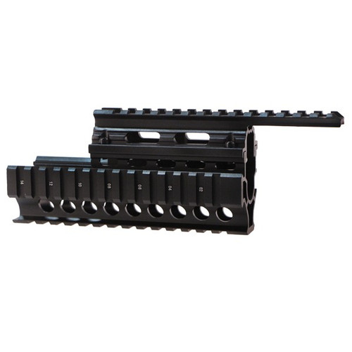 This AK-47 Quad Rail for most Ak-47's. Made by Target Sports, contructed from high grade aluminum.
