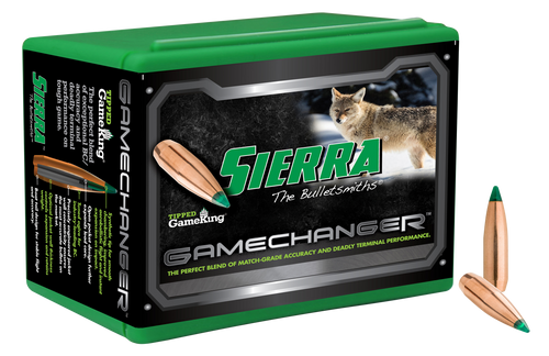 Sierra Tipped Gameking, Sierra 4062  Bull .224   64 Tgk                100