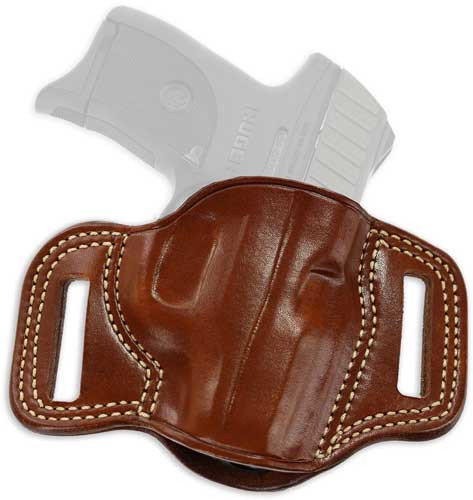Galco Combat Master Belt Hlstr - Rh Leather S&w K Fr 19 2.5" Tn
