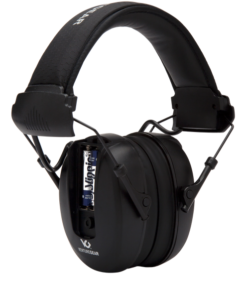 Pyramex Venture Gear, Pyra Vgpme10     Electronic Muff Nrr24 Black
