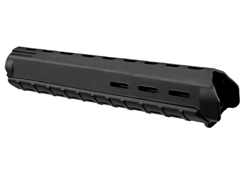 This is a genuine Magpul MOE Hand Guard for AR-15 platforms, the color is black. This hand guard will fit rifles that measure 11-1/2" from the Delta Ring Assembly to the Hand Guard Cap (round or triangular).