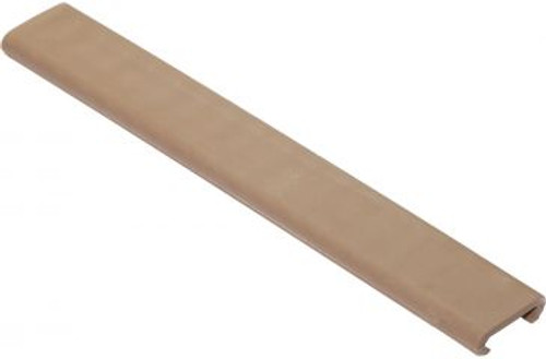 This a package of ErgoGrip Slim-Line Rail covers. They are flat dark earth (FDE) and have a smooth finish (finish has been discontinued and replaced with a more abrasive texture). Comes with 3 in the package.