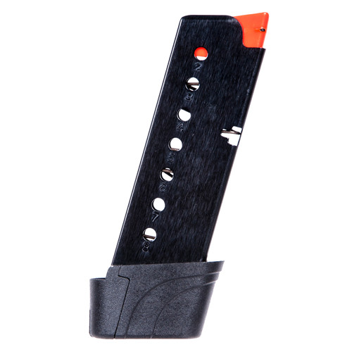 This is an extended factory Taurus magazine for the PT-740 40 s&w, 8 round capacity.