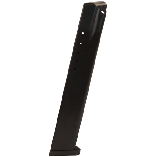 This is an extended Springfield magazine for any XDM chambered in .45 acp, 25 round capacity, made by ProMag.