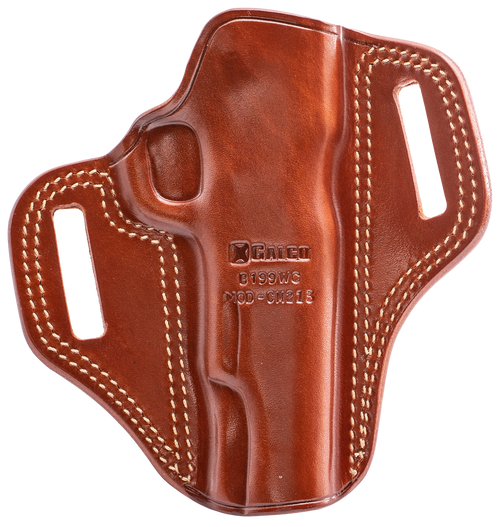 Galco Combat Master Belt Hlstr - Lh Leather 1911 5" Tan