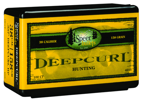 Speer Ammo Deepcurl, Speer 4215      Bull .357 158 Dchp            100