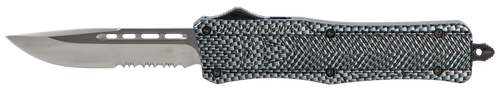 Cobra Tec Knives Llc Ctk-1, Cobra Mcfctk1mds     Med Ctk1 Serr Carbon Fiber