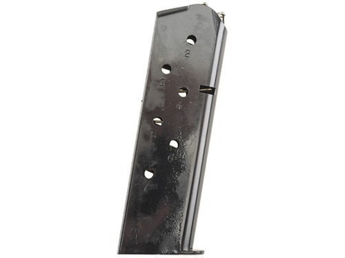 This is a 7 round magazine for any full-size 1911, made by MEC-GAR.