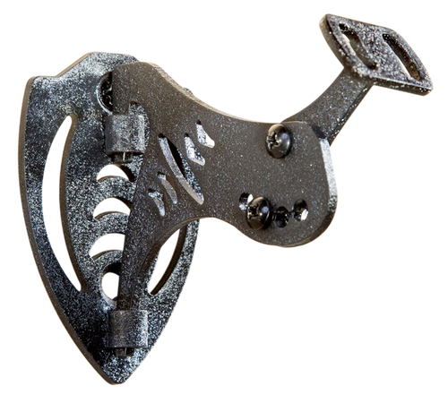 Skull Hooker Bone Bracket - Black