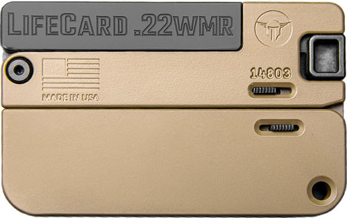 Trailblazer Lifecard .22WMR - Single Shot Mcmilan Tan