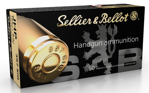 Sellier & Bellot Handgun, S&b Sb357sigb      357sig  124 Jhp          50/20