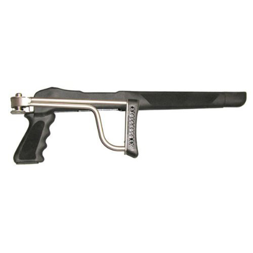 This is a Butler Creek folding stock for the Ruger 10/22. Stainless Steel.