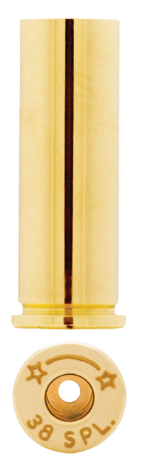 Starline Brass Unprimed Cases, Star 38speceup-100       Unp Brass 38 Spec+p