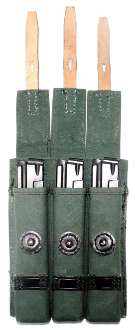HK MP5 Magazine Bundle- (3) 9mm 30 Round Mag- Used W/ Cloth Pouch