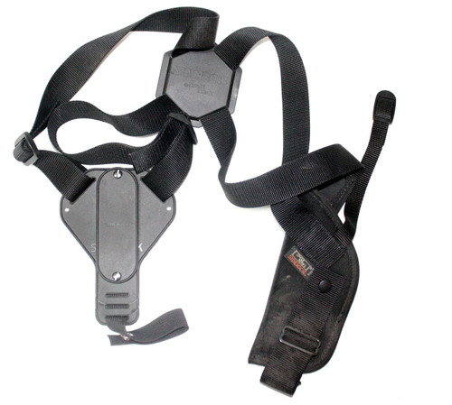 Uncle Mikes Sidekick Vertical Shoulder Holster- Blk- RH Size 0