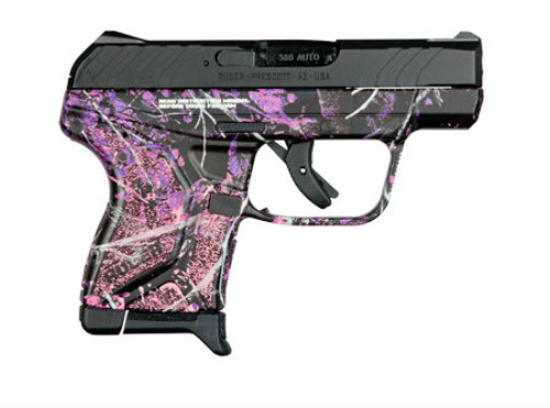 This is a Ruger LCP II .380 acp, with Muddy Girl Camo. This new version of the LCP features a number of great upgrades.