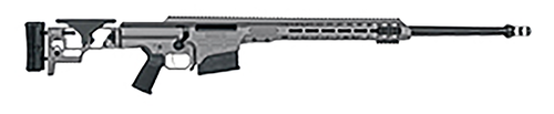 Barrett Mrad, Barr 18480 Mrad Folding Stock 338 Lap Grey 26in