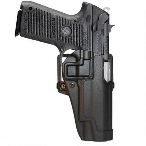 Blackhawk Serpa concealment holster.  Featuring Serpa locking features.