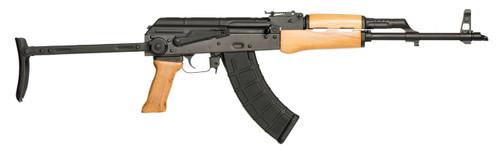 This is a Century Arms Ak-47 rifle model AK63DS with a under folder chambered in 7.62 x 39mm.