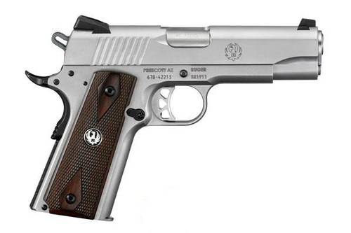 This is a Ruger SR1911 .45 acp. Commander size