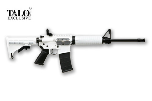 This is a Ruger AR-556 Rifle chambered in 5.56 NATO.