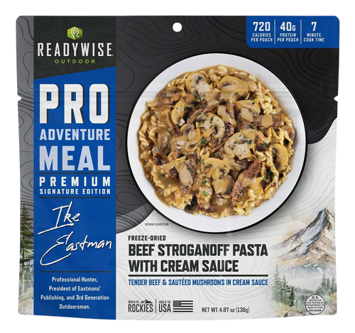 Wise Foods RW05402 Pro Meal Beef Stroganoff 2 Servings 6 Per Case