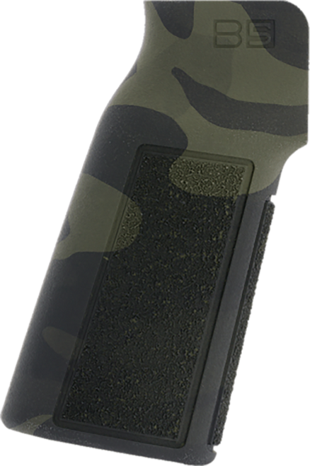 B5 Systems PGR1473 Type 22 P-Grip  Black Multi-Cam Aggressive Textured Polymer, Increased Vertical Grip Angle with No Backstrap, Fits AR-Platform