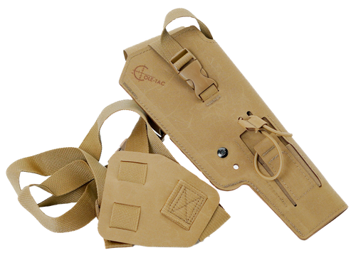 Cole-tac VW212 Varmint Wrangler Pistol Holder Coyote Brown Left Hand