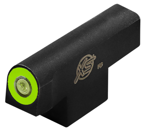 XS Sights CM0015S4G Standard Dot Front Green Tritium Front/Black Oxide Frame, Fits Colt Cobra/King Cobra