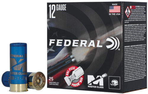 Federal MC12HC8 Master Class  12Gauge 2.75" 1 1/8oz 8Shot 25 Per Box/10 Case