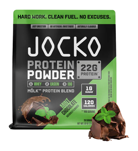 JOCKO 29112 CHOCOLATE MINT PROTEIN POWDER BAG
