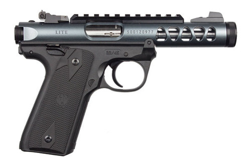 Ruger Mark IV 22/45 Lite .22 lr, with a Diamond Gray anodized finish