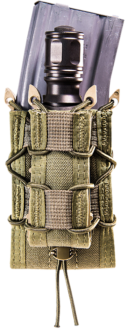 High Speed Gear 11DD00OD TACO Double Decker OD Green Nylon MOLLE Mount