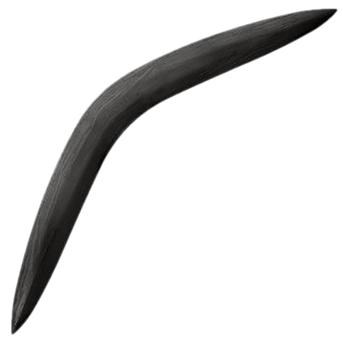 Cold Steel CS92BRGB Boomerang  Non-Returning Black Polypropylene 28" Long