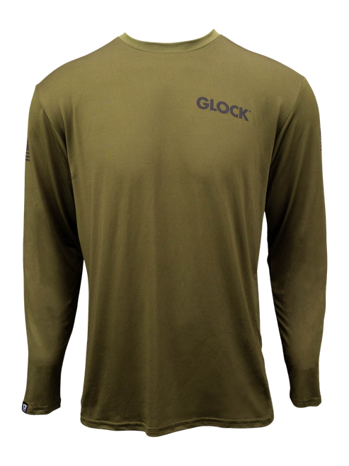 GLK AP96438 LONG SLEEVE PERFORMANCE M    GRN