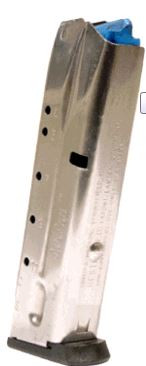 This is an USED 11 round factory magazine for the Smith & Wesson 4006 40S&W. These magazines are in good condition.