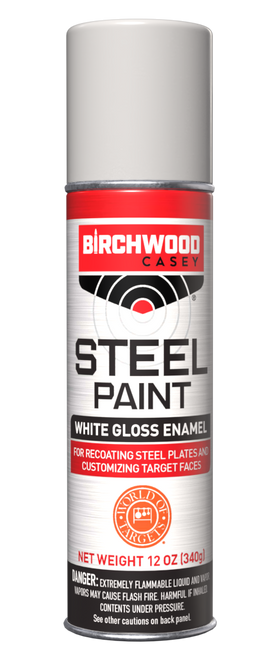 BIR PAINT-WHT      STEEL TARGET PAINT  WHITE