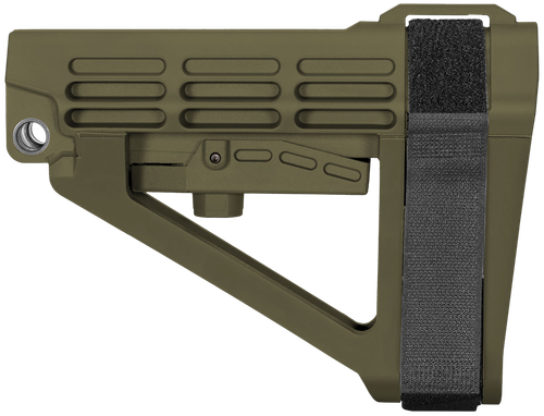 SB Tactical SBA4X04SB SBA4 X OD Green Adjustable Synthetic AR-Platform