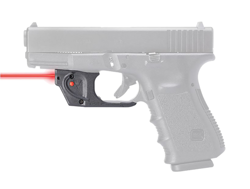 Viridian 9120092  E-Series Fits Glock 17/19/34/45/47 Red Laser Black Polymer Trigger Guard Mount