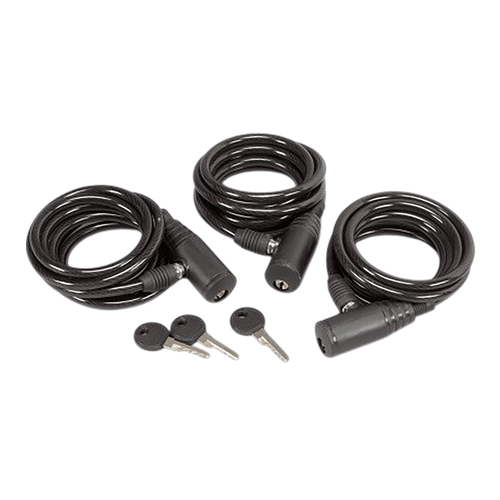 Hunters Specialties HS-00608 Cable Lock  Black 3 Pack 6'