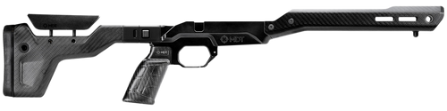 Mdt Sporting Goods Inc 104999BCF HNT26 Chassis Carbon Fiber Furniture, Aluminum Base, Folding Stock with Adj. Cheekrest, M-LOK Forend, QD Sling Mounts, AR-Style Grip Fits Short Action Remington 700