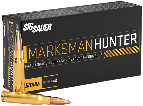 Sig Ammo 308 Win 165gr Marksmn - Hunter Gameking 20rd 10bx/cs