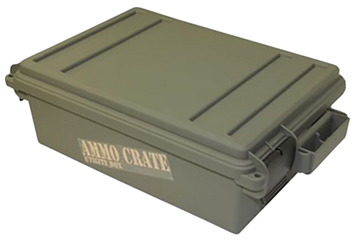 MTM Case-Gard ACR418 Ammo Crate Utility Box 12 Gauge Army Green Polypropylene