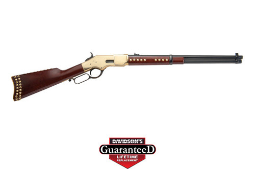 1866 Yellow Boy chambered in 45 LC. Manufactured by Cimarron
