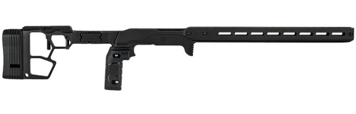 Mdt Sporting Goods Inc 116079BLK ACC Premier Gen2 Chassis Cerakote Black Aluminum Fits Ruger American Rimfire 34.40" OAL