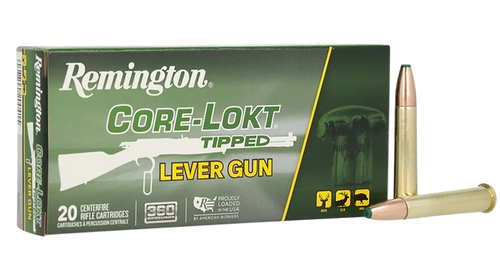 Remington 360 Buckhammer 180gr - Core-lokt Tipped 20rd 10bx/cs