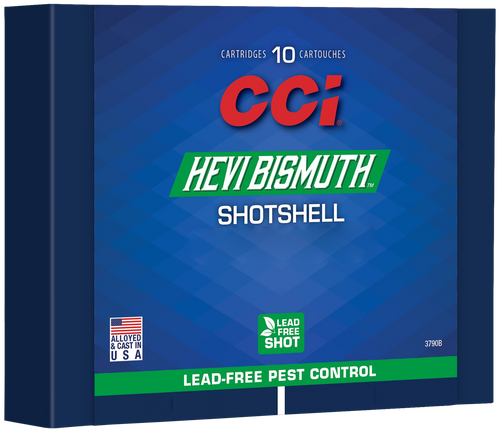 CCI 3744B Pest Control HEVI-Bismuth 44Special/44Rem Mag 10 Per Box/20 Case