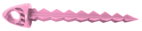 Targettack Llc  Targettack  Pink Polycarbonate Plastic 3" For Paper/Vinyl Targets 12 Pack