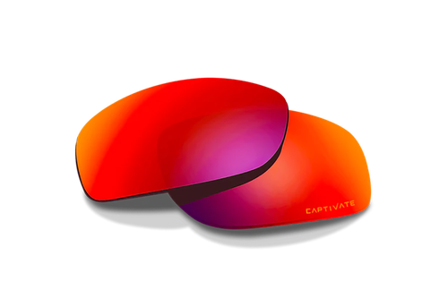Wiley X P-17RM Twisted  Red Mirror Lens Polycarbonate