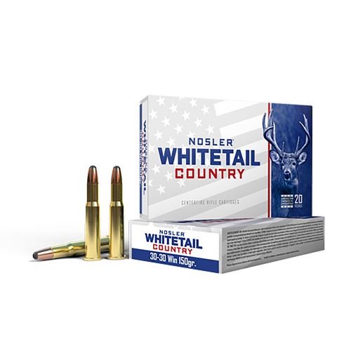Nosler Whitetail 30-30 Win - 150gr Rn 20rd 10bx/cs